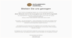 Desktop Screenshot of gute-adressen-hamburg.de